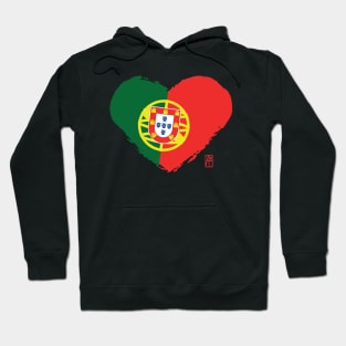 I love my country. I love Portugal. I am a patriot. In my heart, there is always the flag of Portugal Hoodie